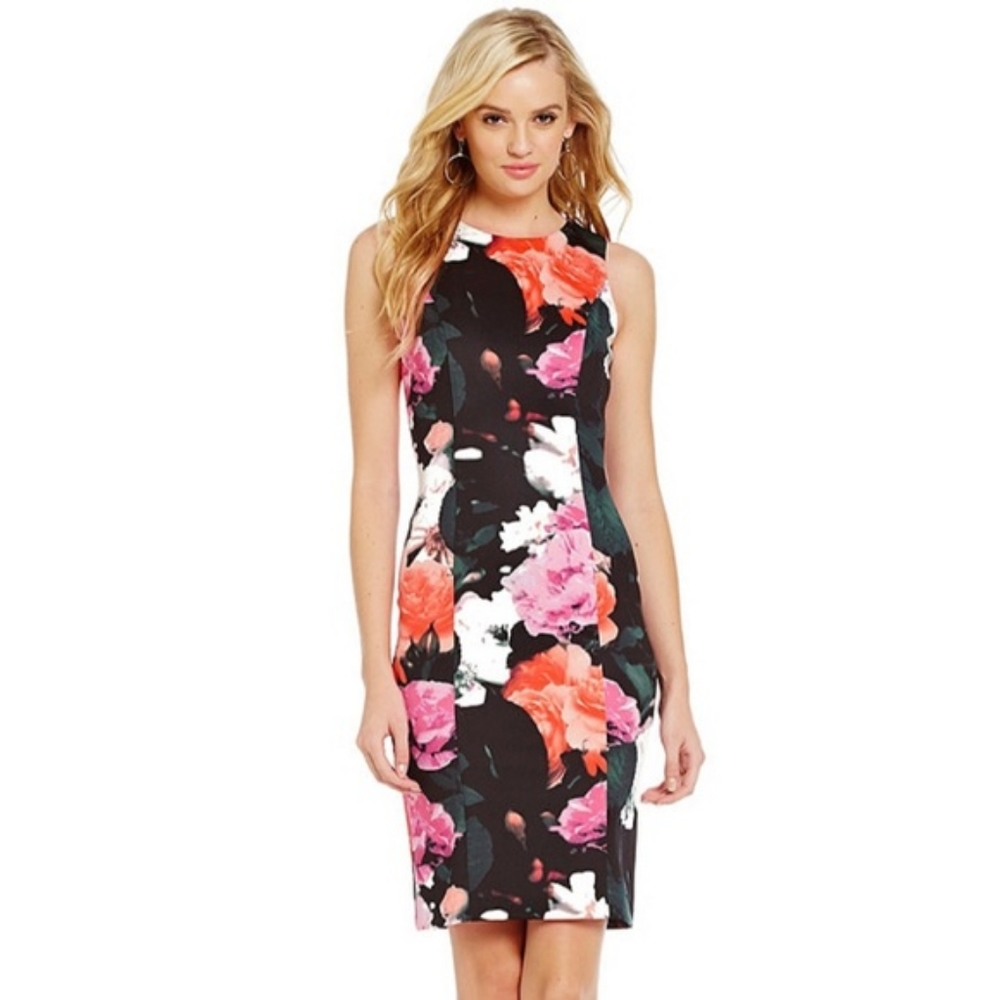 Vince Camuto floral dress size 4